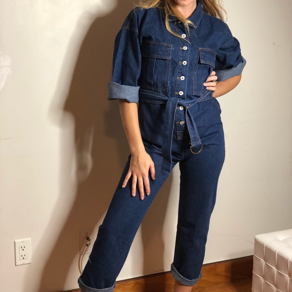 Jeans jumpsuit, only 2 left